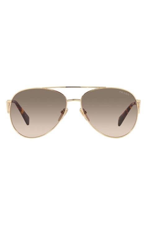 prada aviator sunglasses carbon fiber|Prada 59mm Aviator Sunglasses .